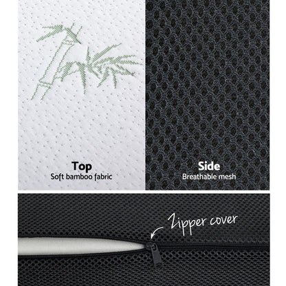 Giselle Foldable Foam Mattress Portable Folding Camping Bed Mat Double Single