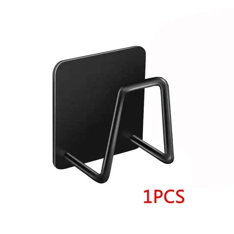 Kitchen Sponges Racks Self Adhesive Sink Sponges Drain Drying Rack Holders Kitchen Sink Accessories Dropshipping Stainless Steel