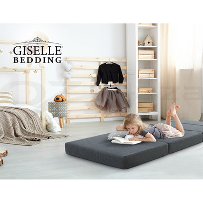 Giselle Foldable Foam Mattress Portable Folding Camping Bed Mat Double Single