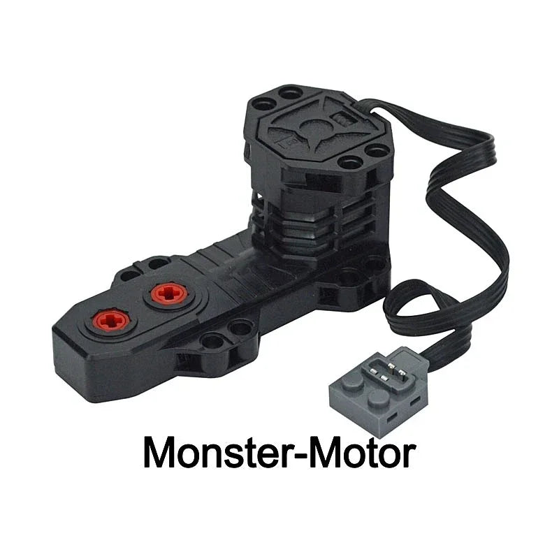 MOC Technical Parts Power Functions Motor Multi Tool Servo Train Motor PF 8293 8883 Model Compatible  Building Blocks