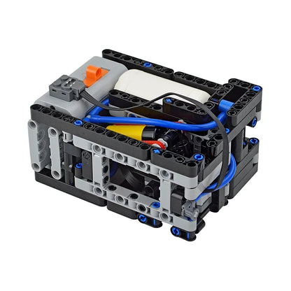 MOC Technical Parts Power Functions Motor Multi Tool Servo Train Motor PF 8293 8883 Model Compatible  Building Blocks