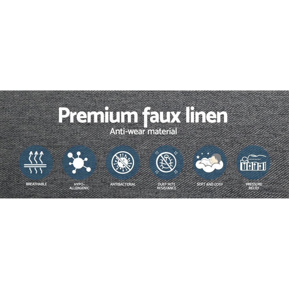 Giselle Foldable Foam Mattress Portable Folding Camping Bed Mat Double Single