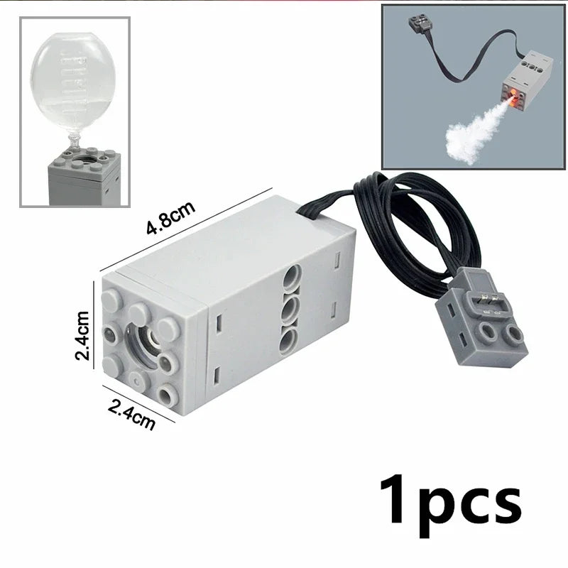 MOC Technical Parts Power Functions Motor Multi Tool Servo Train Motor PF 8293 8883 Model Compatible  Building Blocks