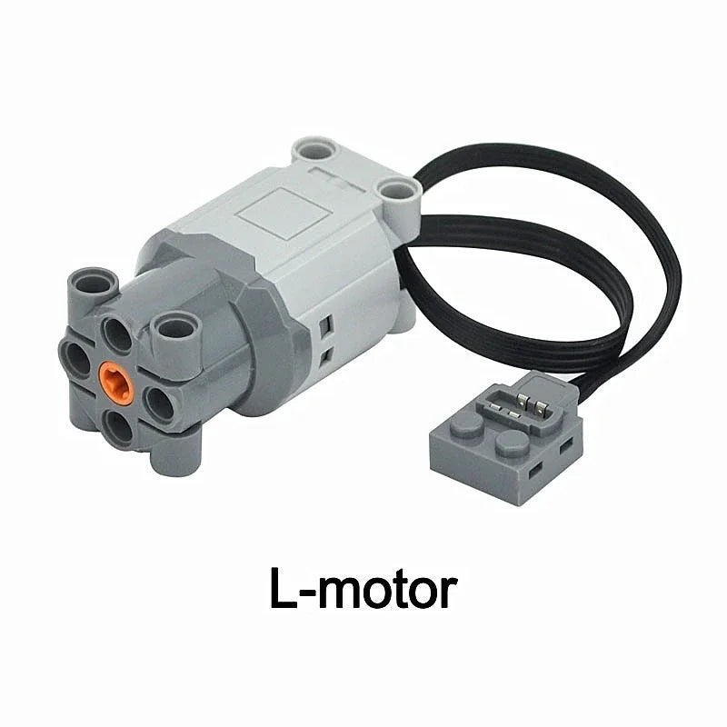 MOC Technical Parts Power Functions Motor Multi Tool Servo Train Motor PF 8293 8883 Model Compatible  Building Blocks