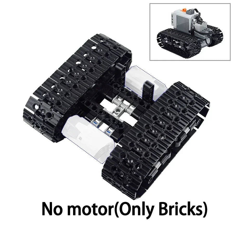 MOC Technical Parts Power Functions Motor Multi Tool Servo Train Motor PF 8293 8883 Model Compatible  Building Blocks