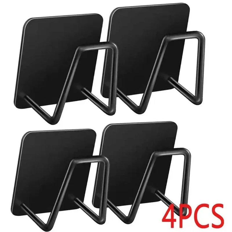 Kitchen Sponges Racks Self Adhesive Sink Sponges Drain Drying Rack Holders Kitchen Sink Accessories Dropshipping Stainless Steel