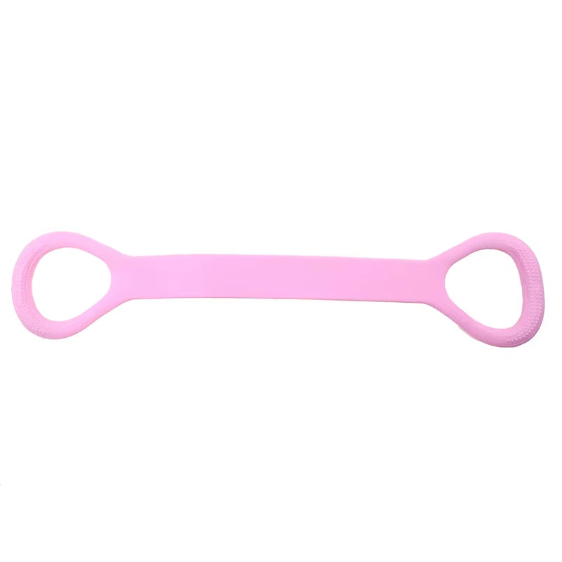 New 8-Character Puller Home Fitness Equipment Elastic Belt Yoga Auxiliary Female Open Shoulder Beauty Back Stretcher