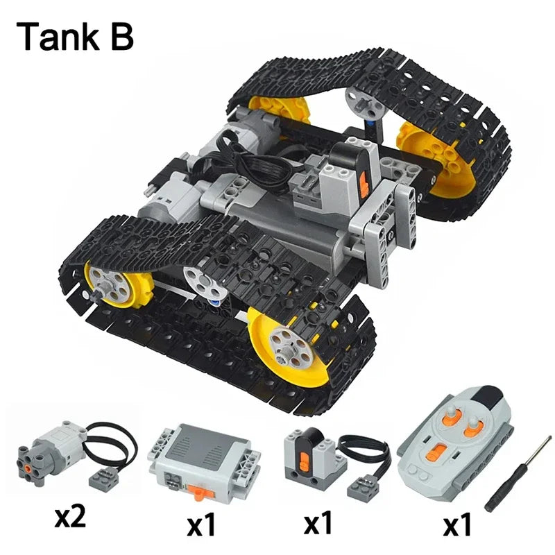 MOC Technical Parts Power Functions Motor Multi Tool Servo Train Motor PF 8293 8883 Model Compatible  Building Blocks