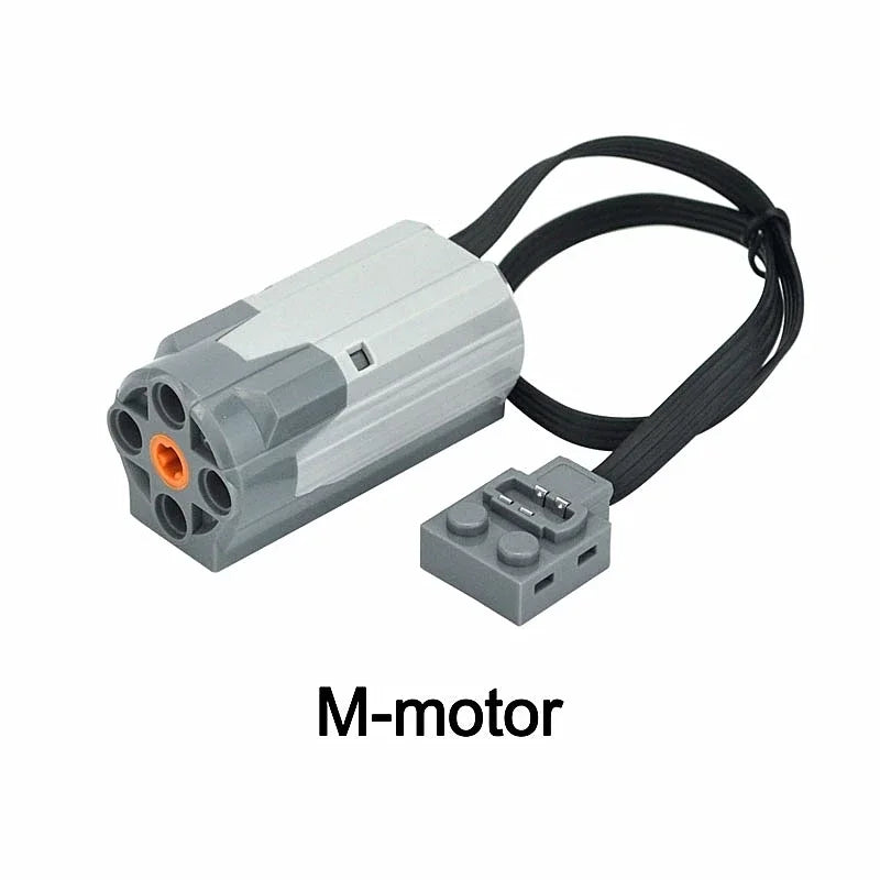 MOC Technical Parts Power Functions Motor Multi Tool Servo Train Motor PF 8293 8883 Model Compatible  Building Blocks