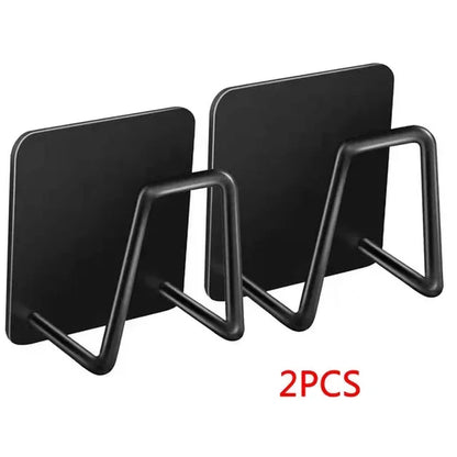 Kitchen Sponges Racks Self Adhesive Sink Sponges Drain Drying Rack Holders Kitchen Sink Accessories Dropshipping Stainless Steel