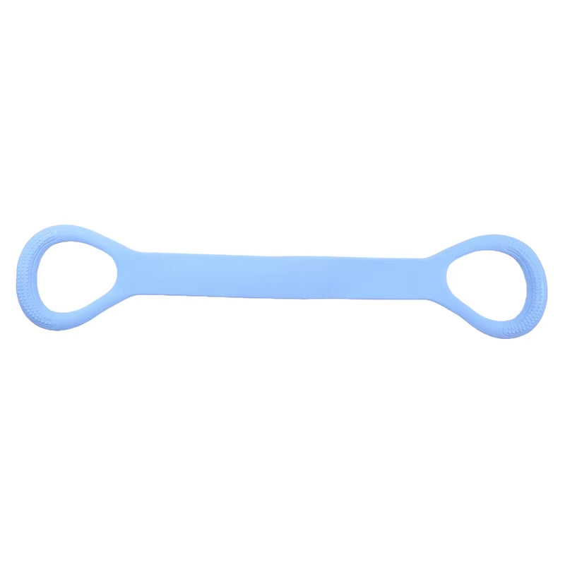 New 8-Character Puller Home Fitness Equipment Elastic Belt Yoga Auxiliary Female Open Shoulder Beauty Back Stretcher