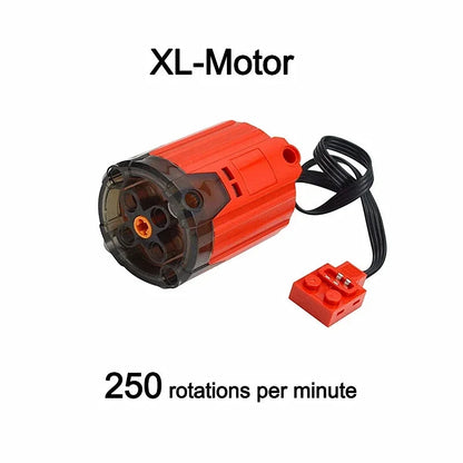 MOC Technical Parts Power Functions Motor Multi Tool Servo Train Motor PF 8293 8883 Model Compatible  Building Blocks